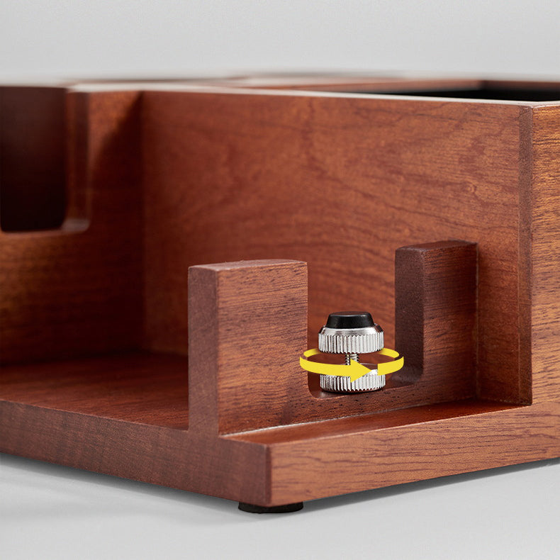 Coffee Tamping Holder Station with Knock Box - Lastaforest