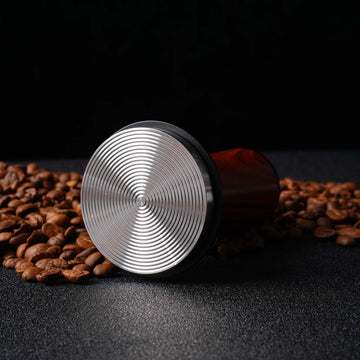 Lastaforest - Spring Loaded Tamper with Wood Handle - Lastaforest