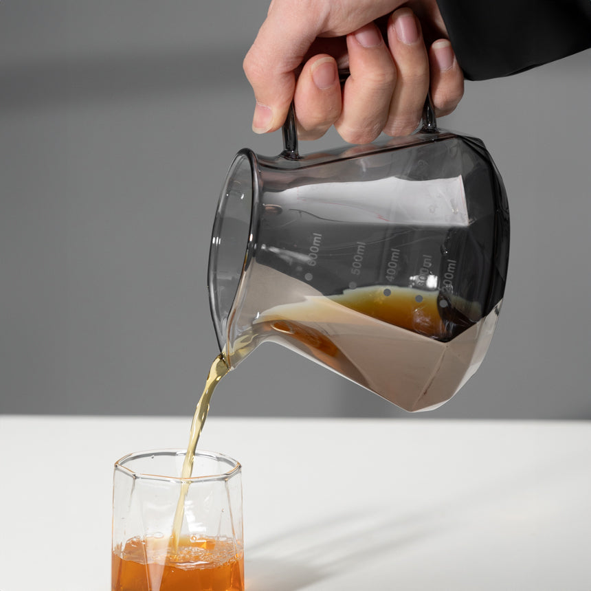 Coffee Brewing V60 Set with Walnut Wood Holder and Sharing Pot - Lastaforest