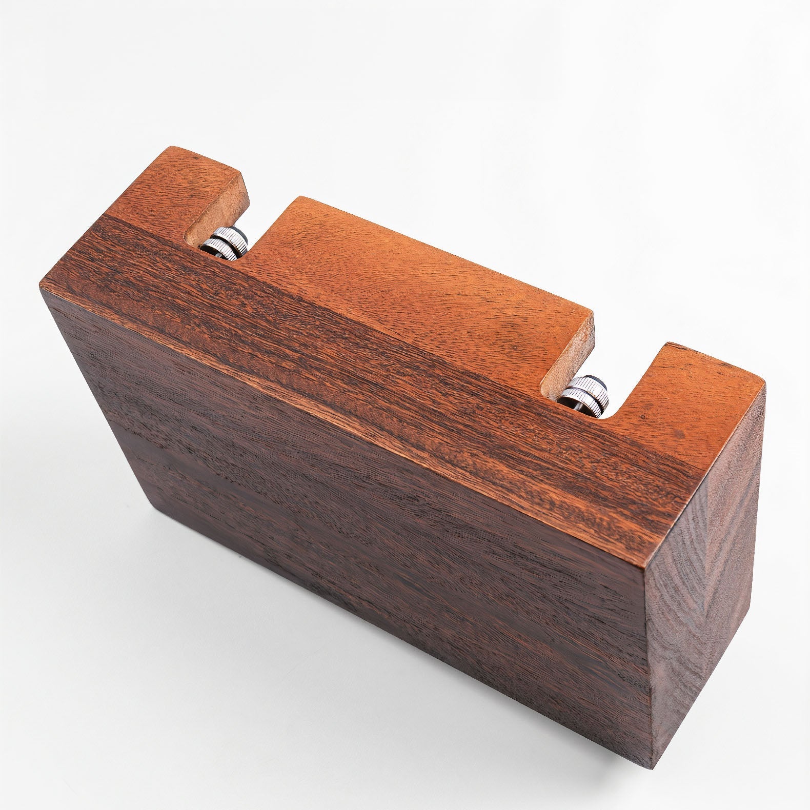 Walnut Coffee Organizer Box For Barista - Lastaforest
