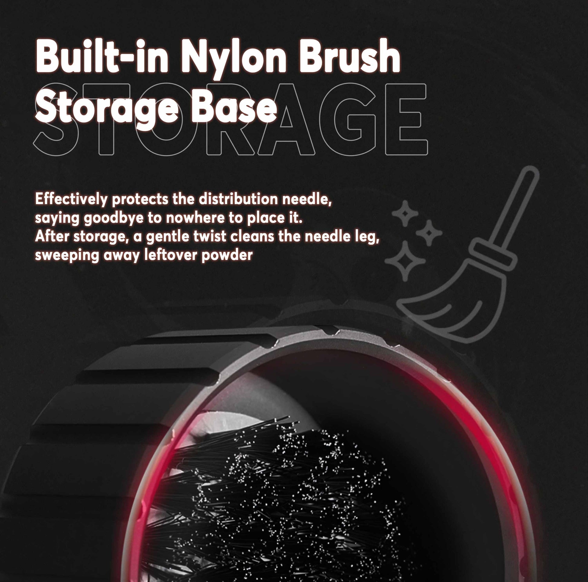 58mm WDT Coffee Needle Distributor Pi-Shaped Tool - MUVNA - Lastaforest