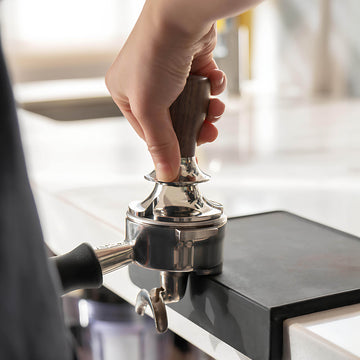 Adjustable Constant Force Coffee Tamper for Espresso with Flat Base - Lastaforest
