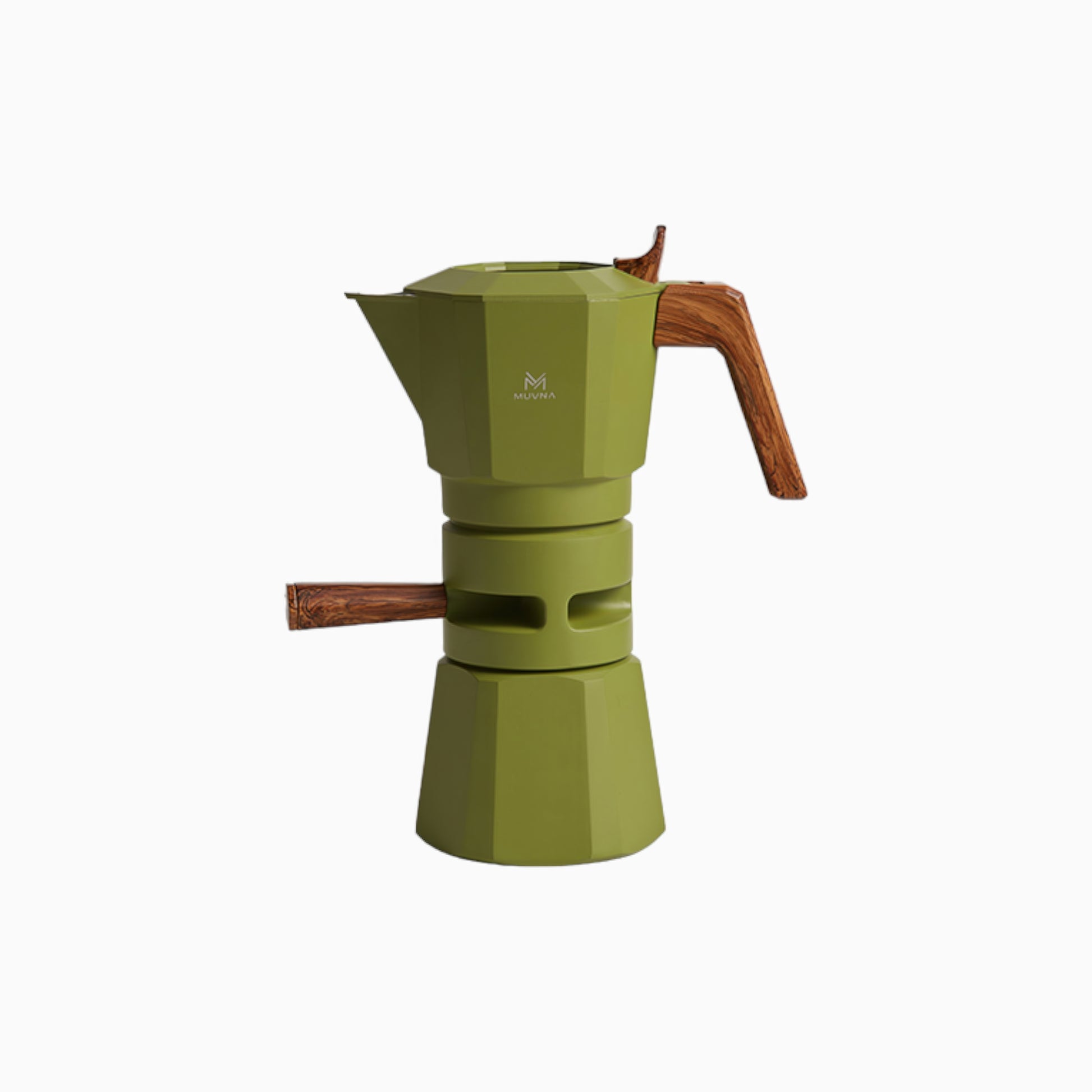 High Pressure Double Valve Concentrated Coffee Moka Pot - MUVNA - Lastaforest