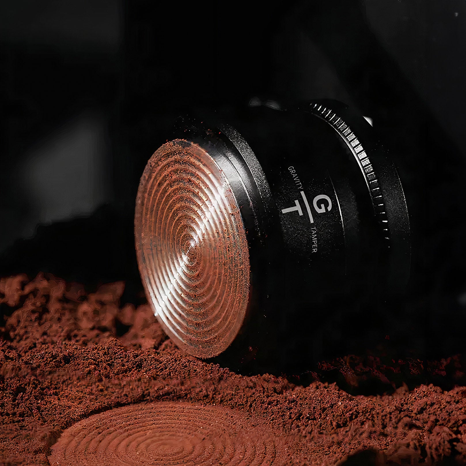 Espresso Gravity Tamper and Distributor with Wooden Lid - MUVNA - Lastaforest