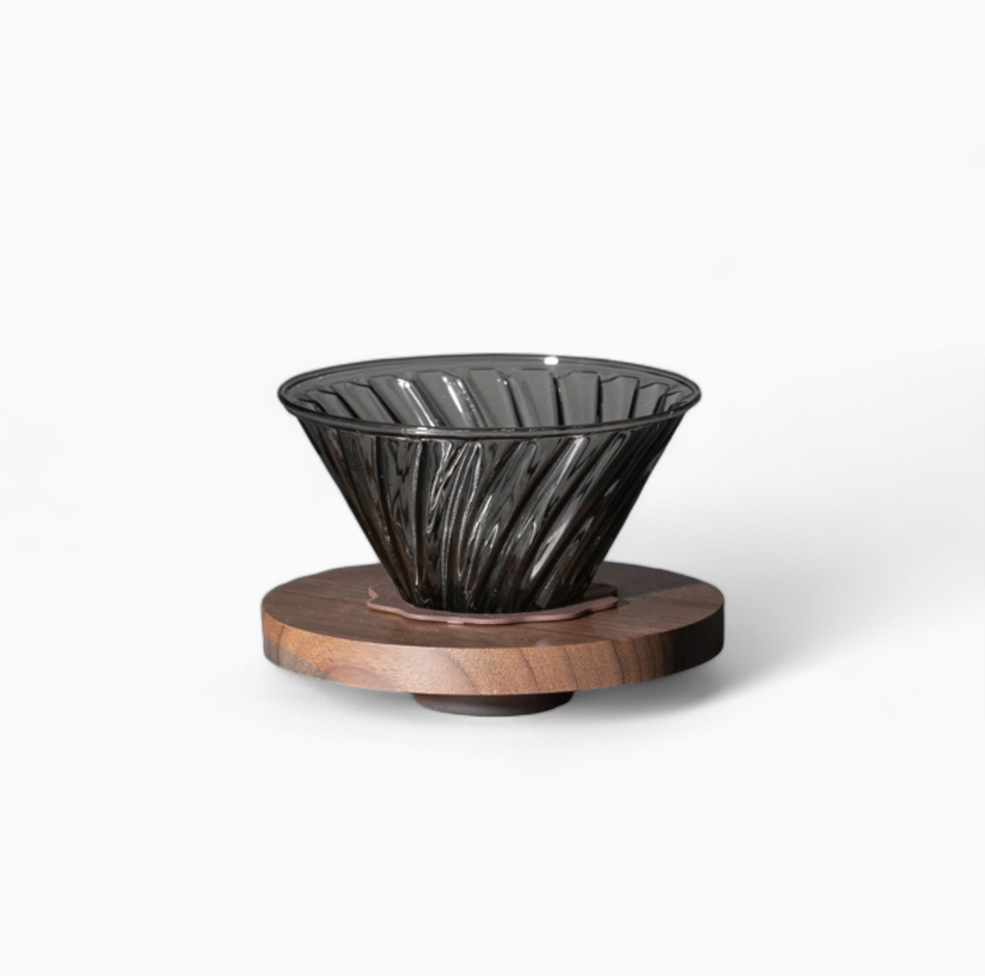 Coffee Brewing V60 Set with Walnut Wood Holder and Sharing Pot - Lastaforest