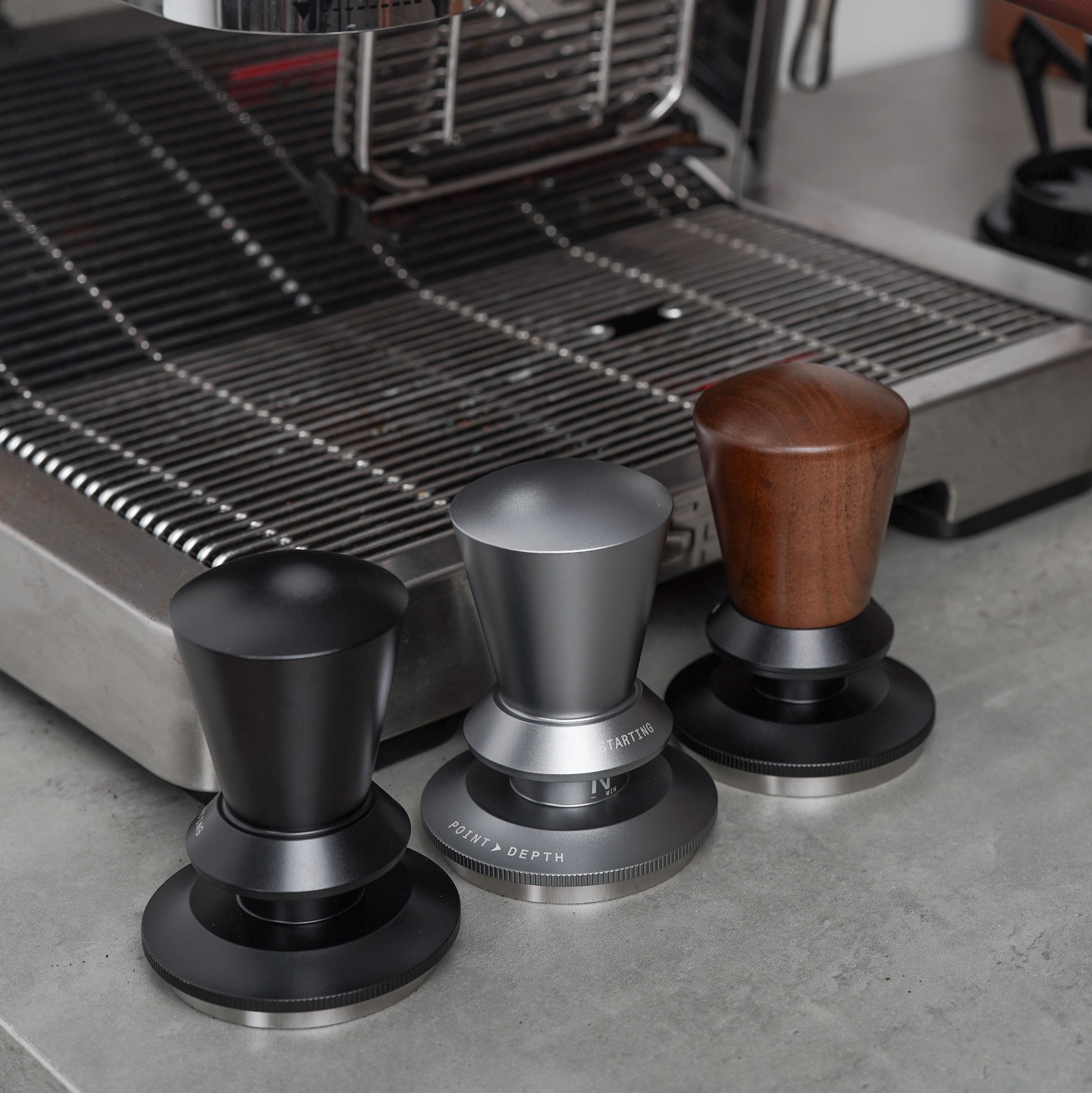Adjustable Height Espresso Tamper Stepless Leveling Tool - MUVNA - Lastaforest