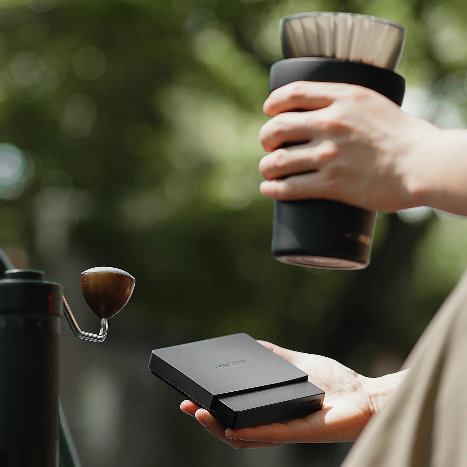 Cube Kaffeewaage 3.0 Mini Pro Echtzeit Durchflussrate