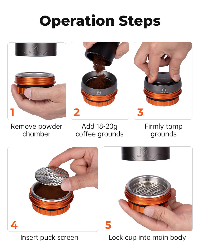 MUVNA Portable Espresso Machine
