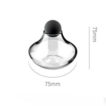 Kaffeeduftflasche & Präsentationsglas - 360° Aromaverteilung
