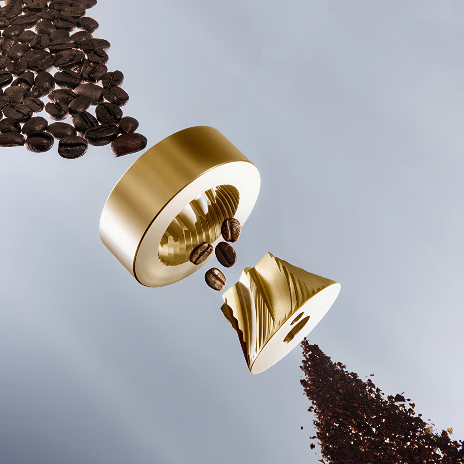 STARSEEKER E55Pro Electric Coffee Grinder | 55mm Titanium Burr