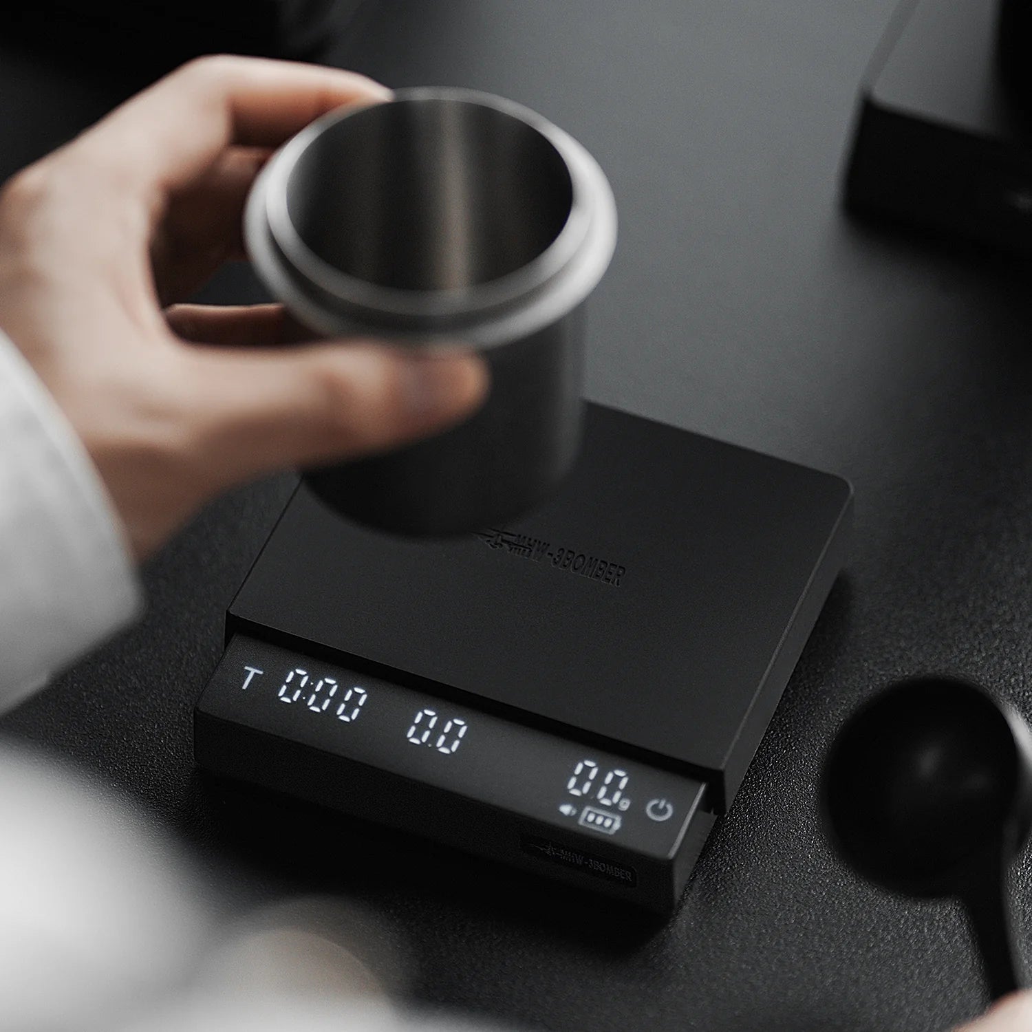Cube Kaffeewaage 3.0 Mini Pro Echtzeit Durchflussrate
