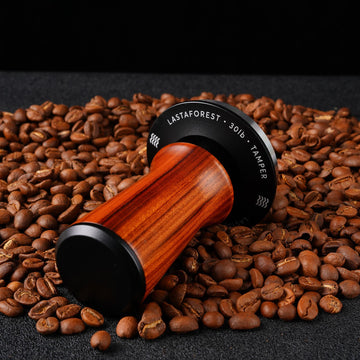 Lastaforest - Spring Loaded Tamper with Wood Handle - Lastaforest