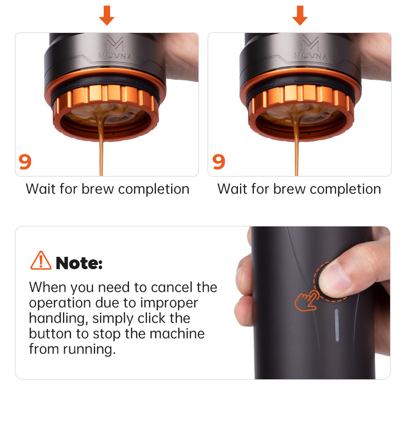 MUVNA Portable Espresso Machine