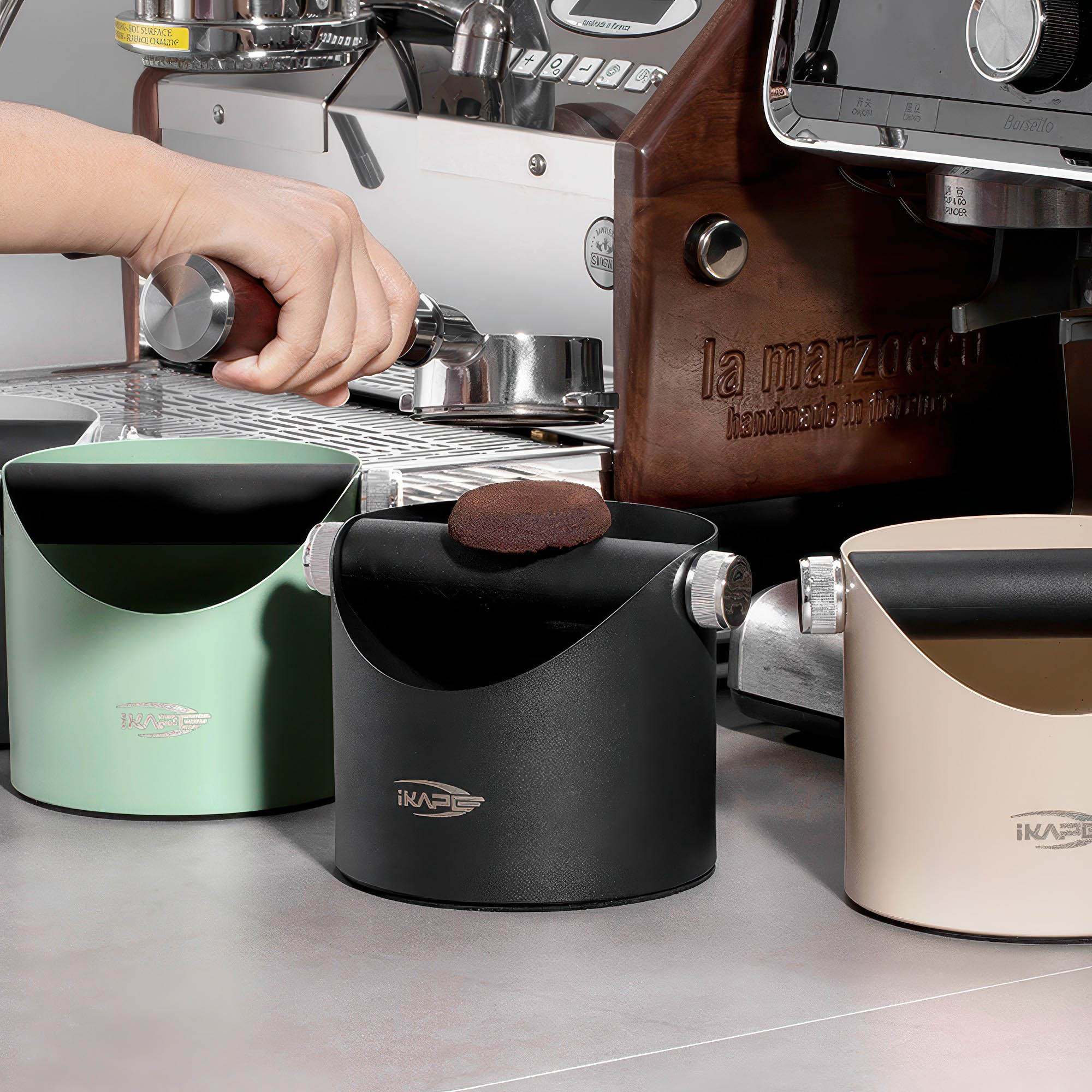 Kaffeeklopfbehälter für Heimbaristas