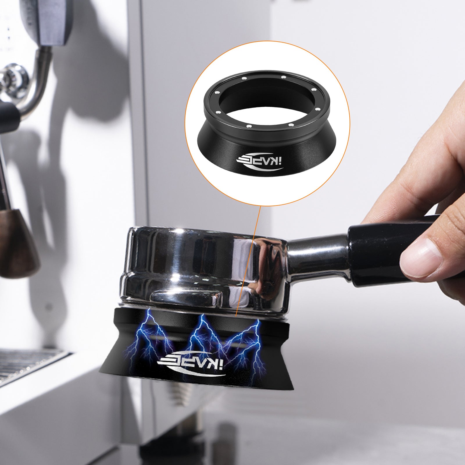 Espresso-Magnet-Dosiertrichter V3