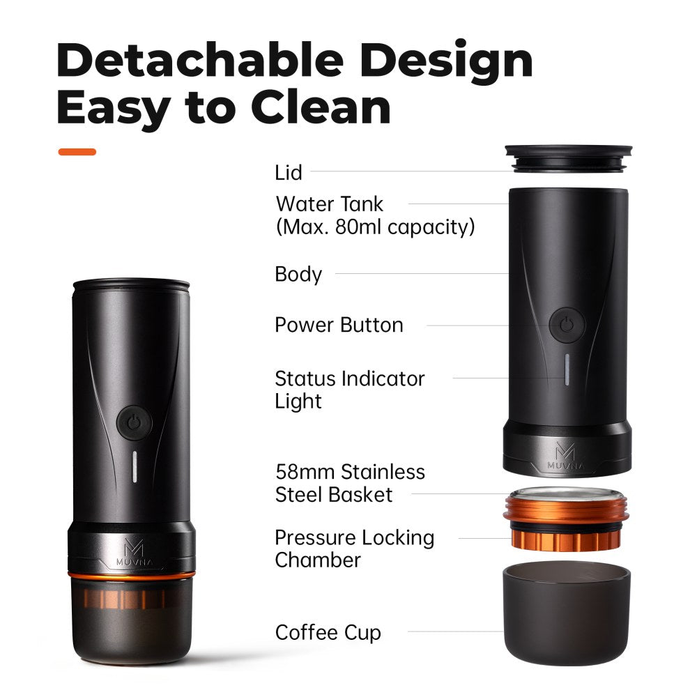MUVNA Portable Espresso Machine