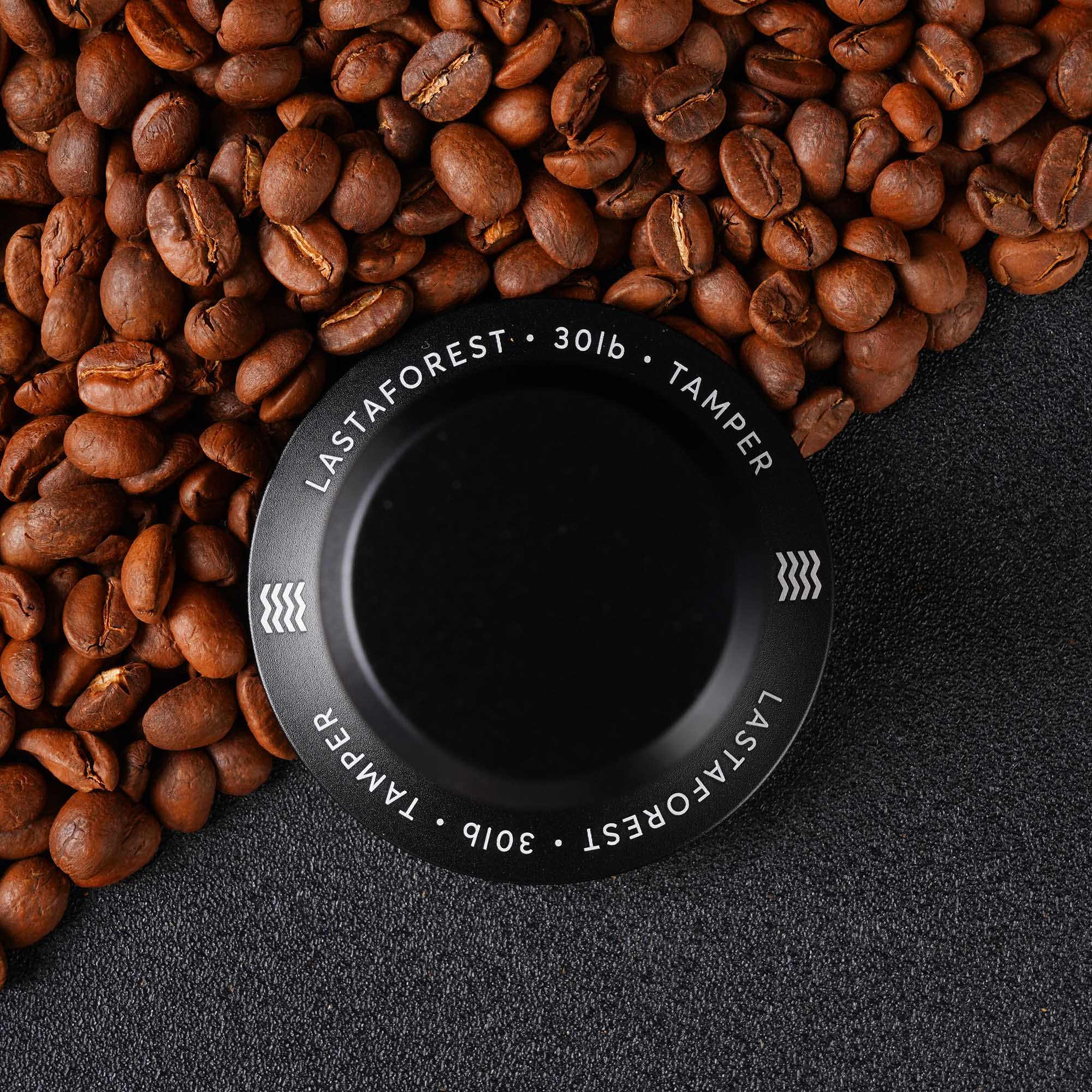 Lastaforest - Spring Loaded Tamper with Wood Handle - Lastaforest