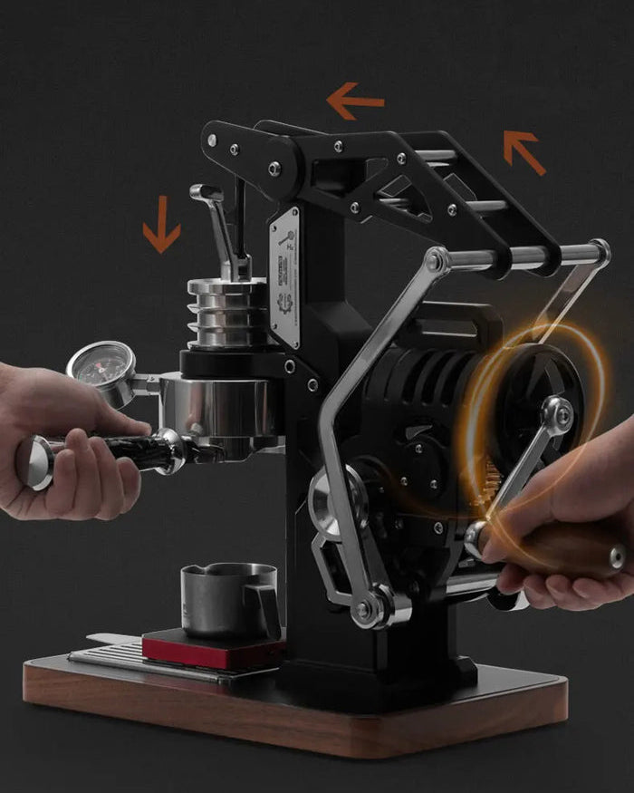 Mach M8 Hand Crank Espresso Machine - MUVNA - Lastaforest