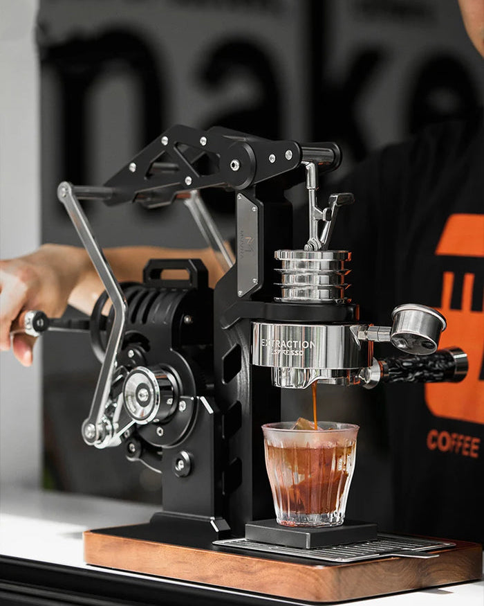 Mach M8 Hand Crank Espresso Machine - MUVNA - Lastaforest