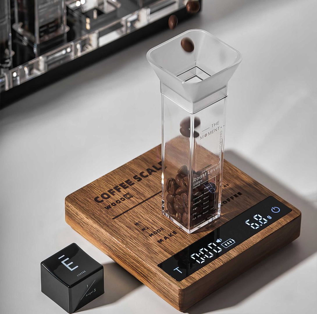 Wooden Coffee Scale | High Precision Scale with Touch Sensor