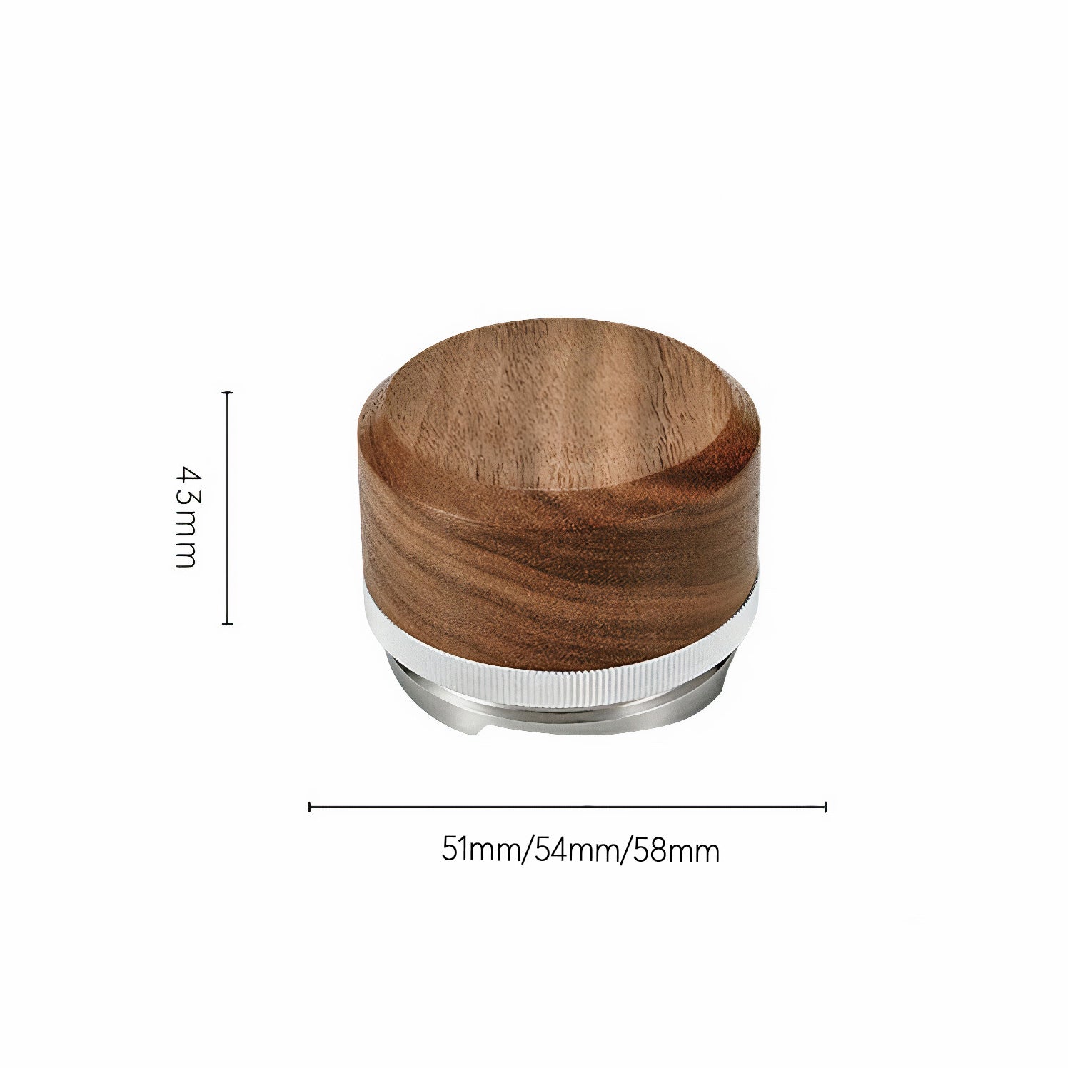Tamper & Distributor with Wooden Handle - MUVNA - Lastaforest