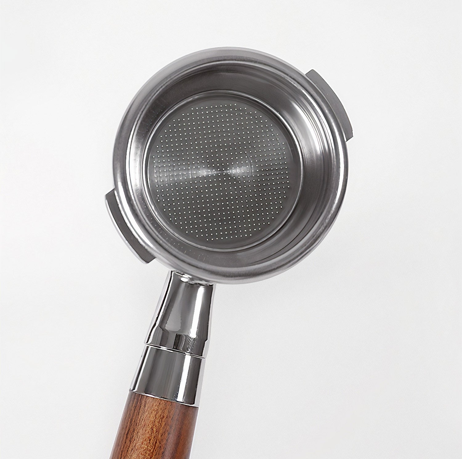 Gaggia Bottomless Portafilter with Wooden Handle and Stainless Steel - Lastaforest