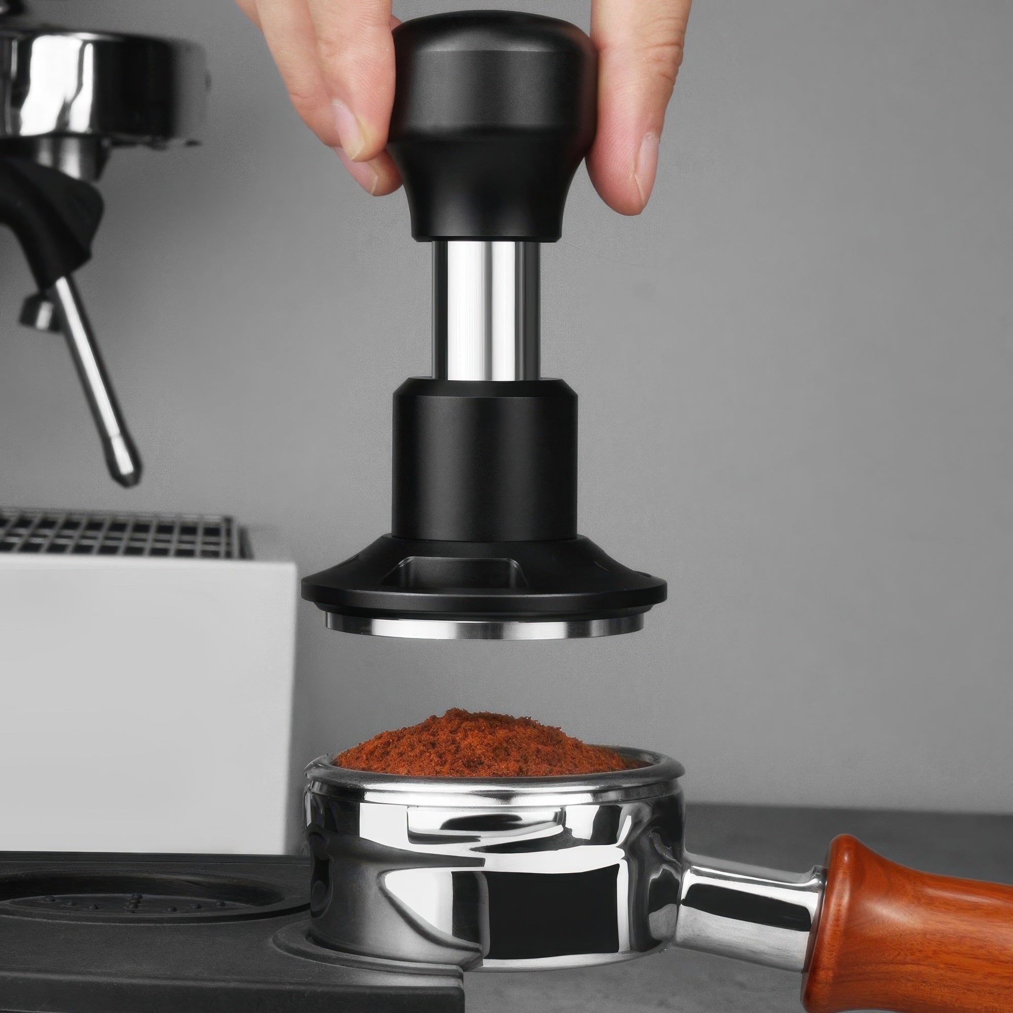 Spring-Loaded Constant Pressure Tamper