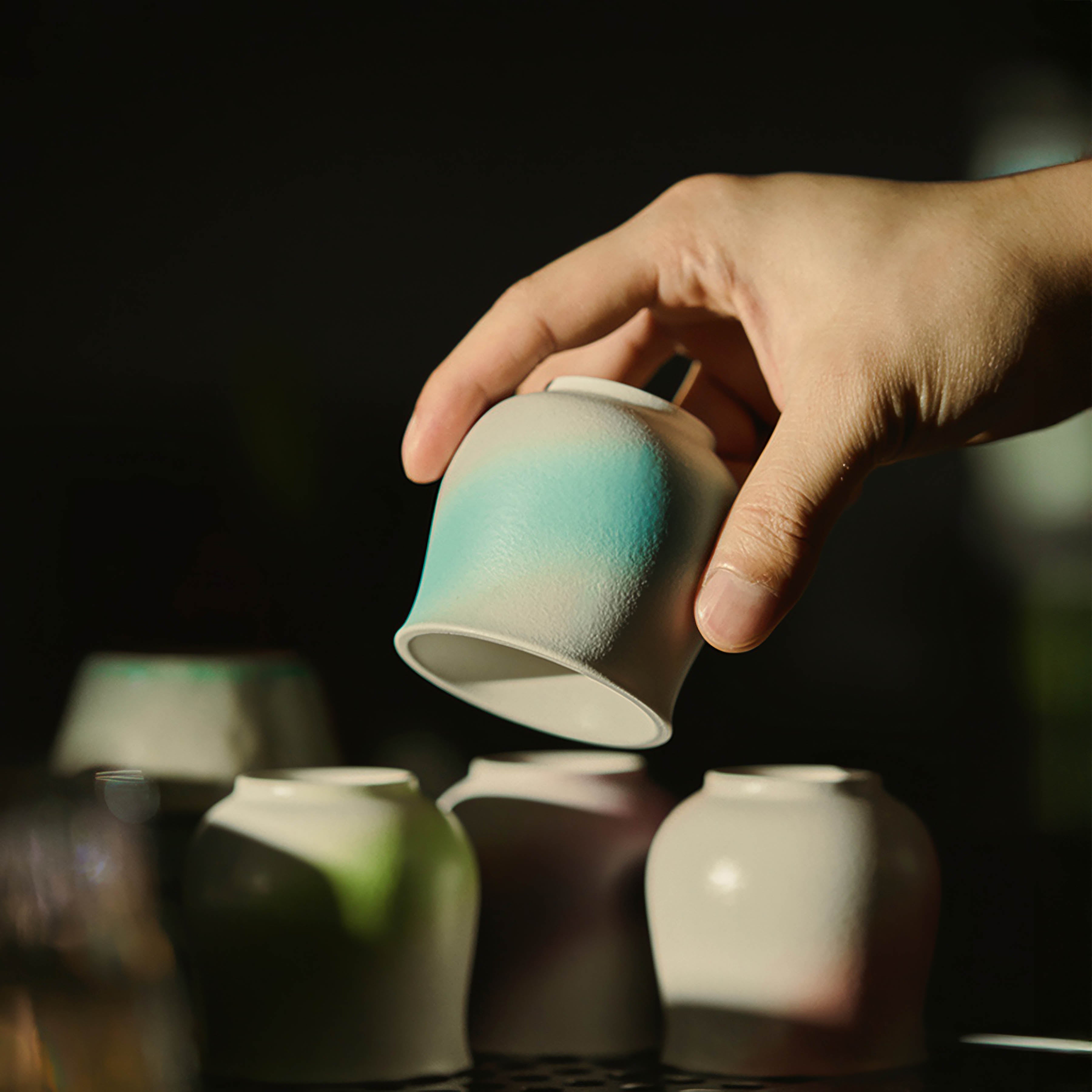 Ceramic Coffee Aroma Tasting Cup - Thumbnail 5