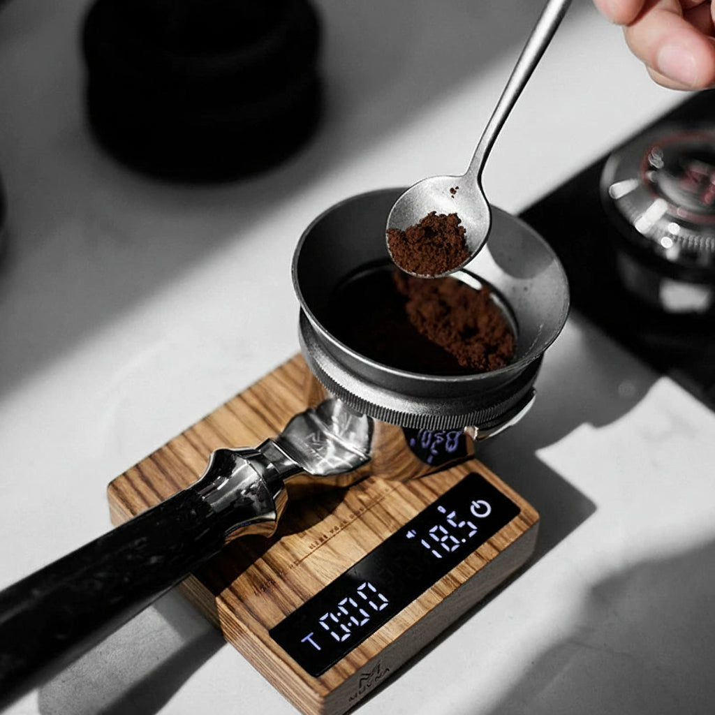 MUVNA espresso spoon stainless steel mixing spoon creative small spoon seasoning spoon long handle spoon