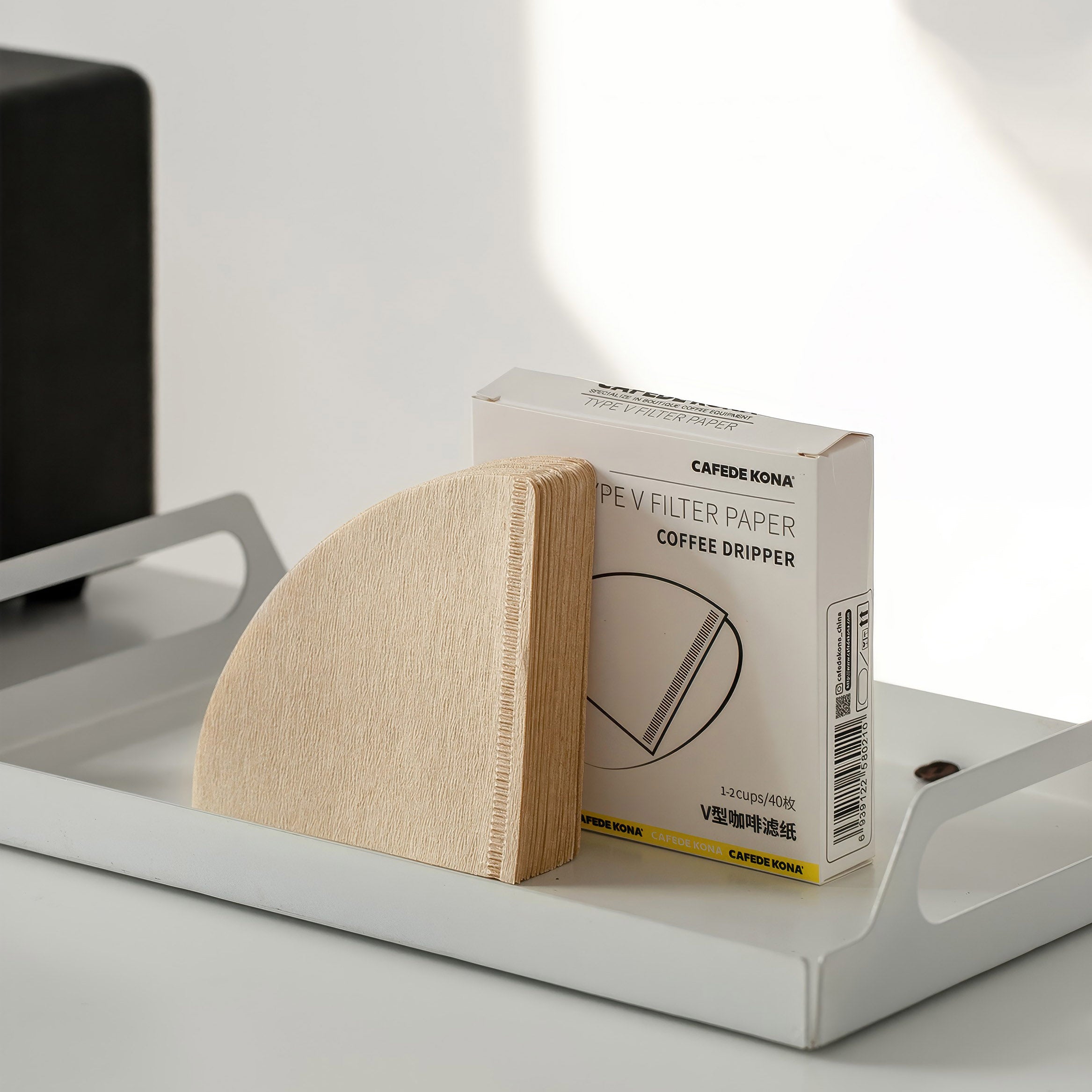 Natural V60 Sector-Shaped Filter Papers