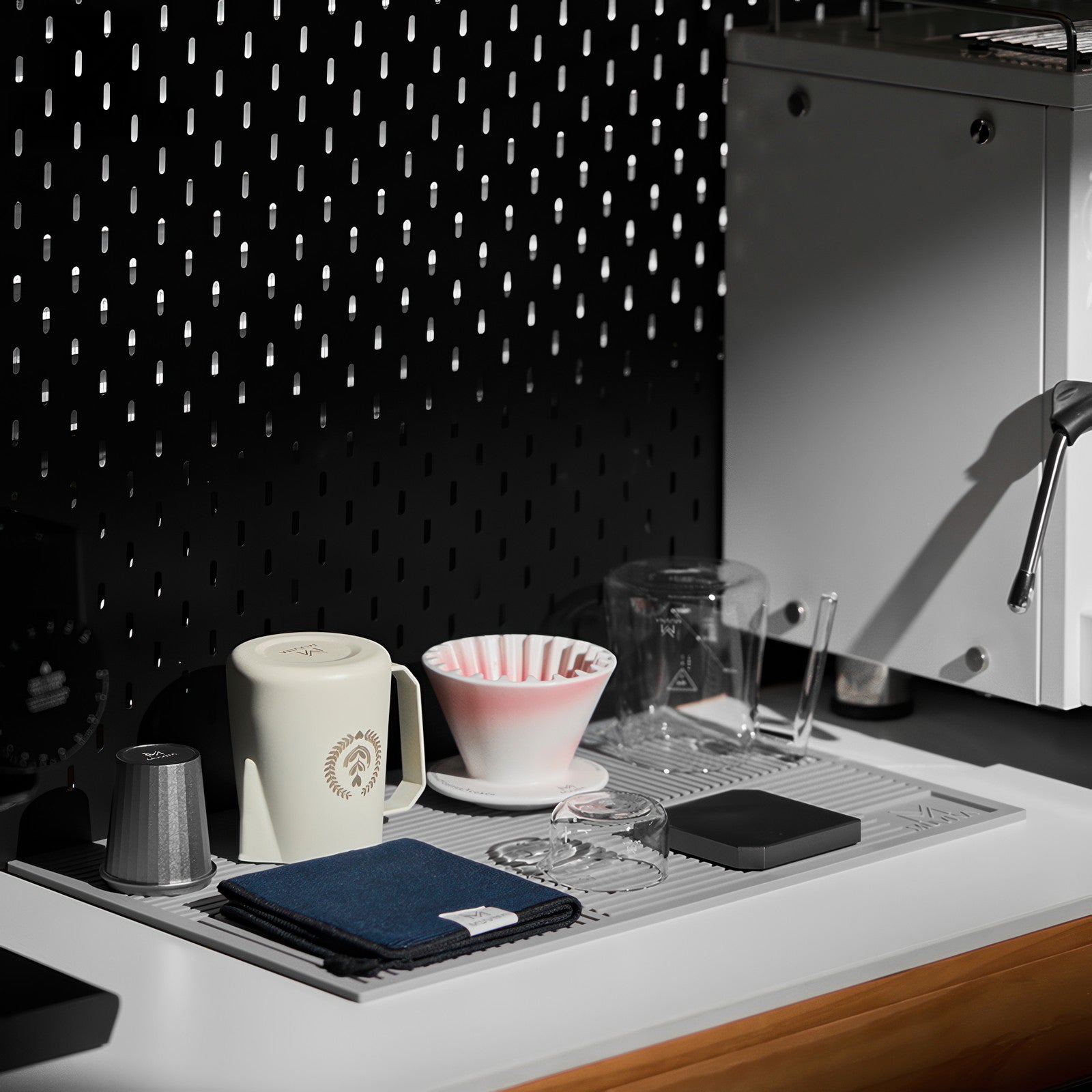 Silicone Coffee Station Mat Non-Slip Heat - Thumbnail 5