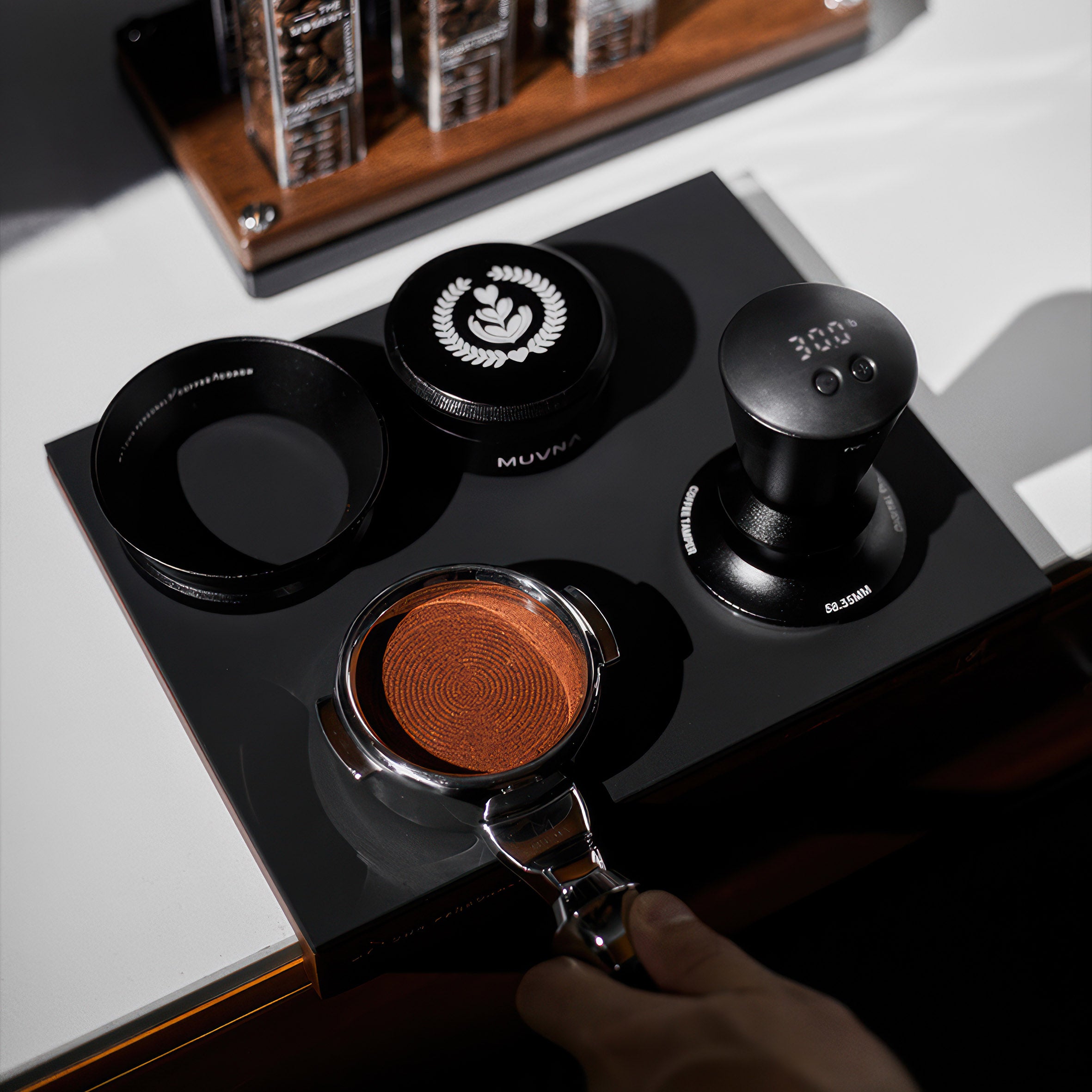 Adjustable Digital Tamper with Display - Thumbnail 4