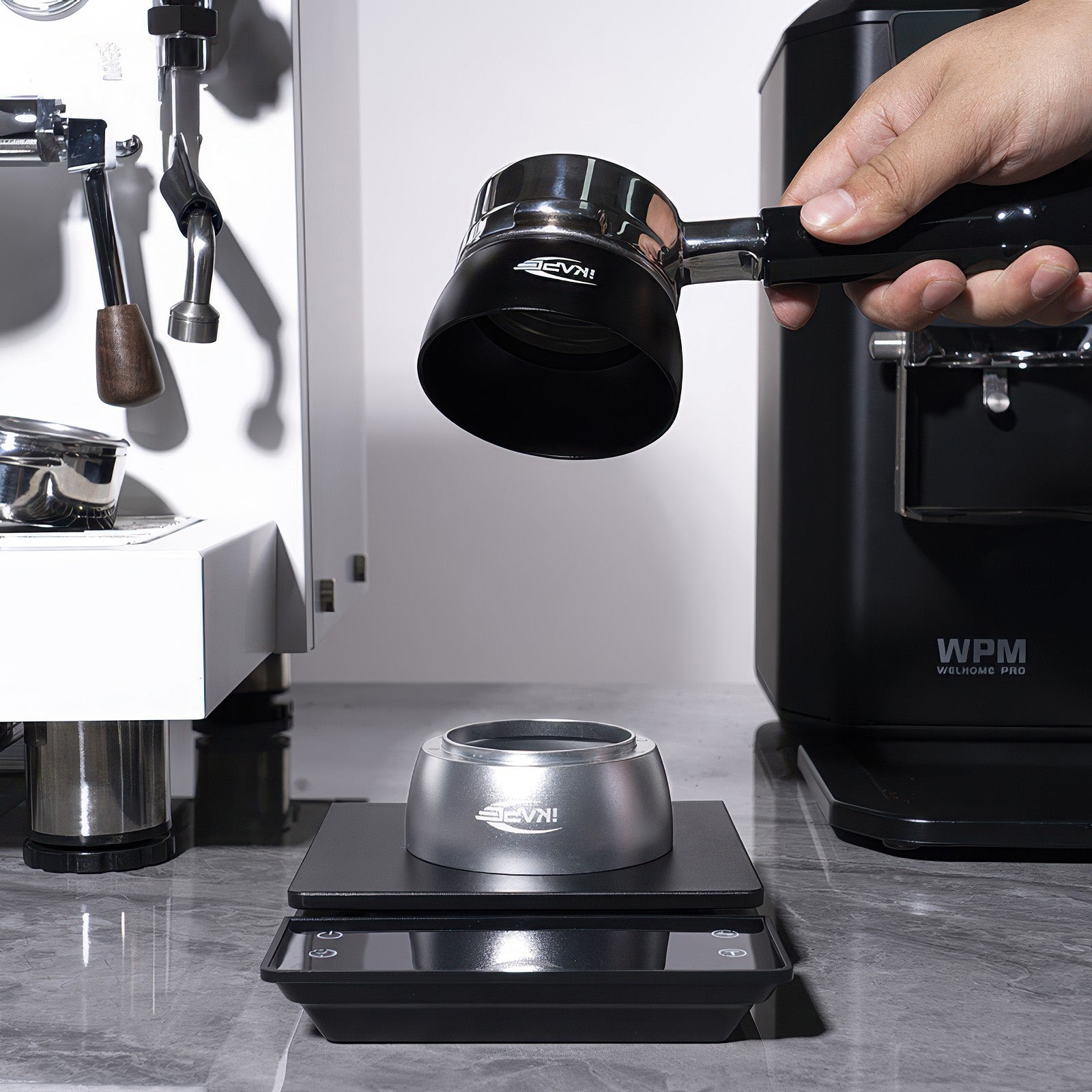 Espresso-Magnet-Dosiertrichter V2