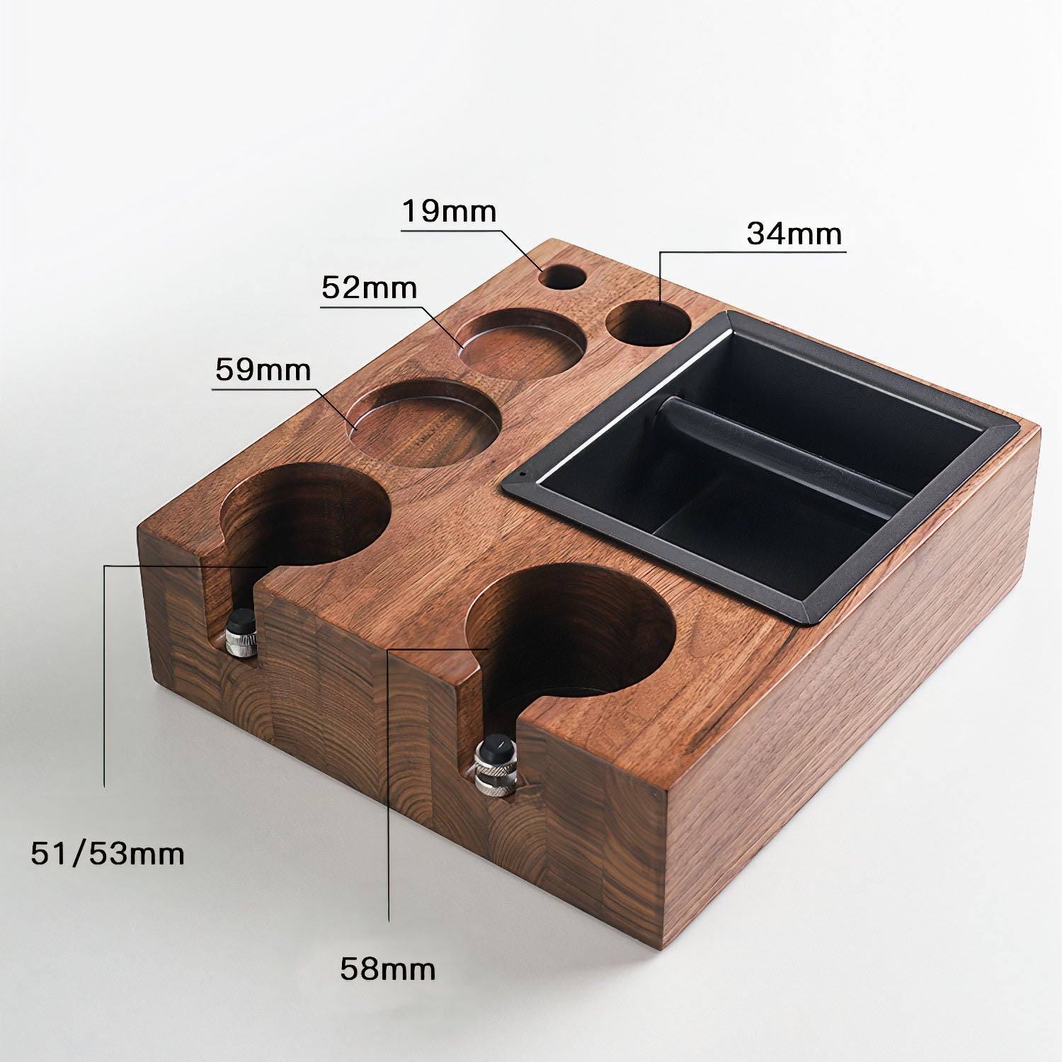 Barista Coffee Tamping Station with Knock Box - Lastaforest
