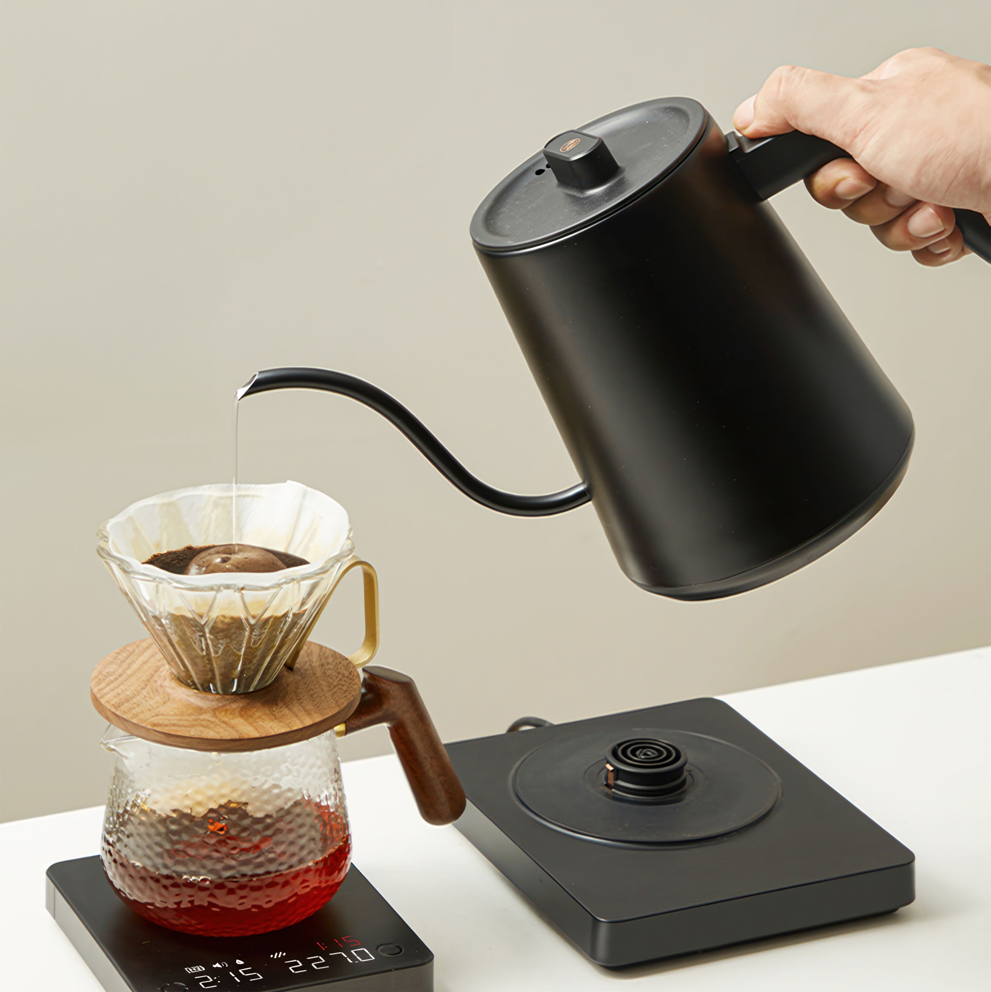 Electric Gooseneck Pour-Over Kettle – Lastaforest