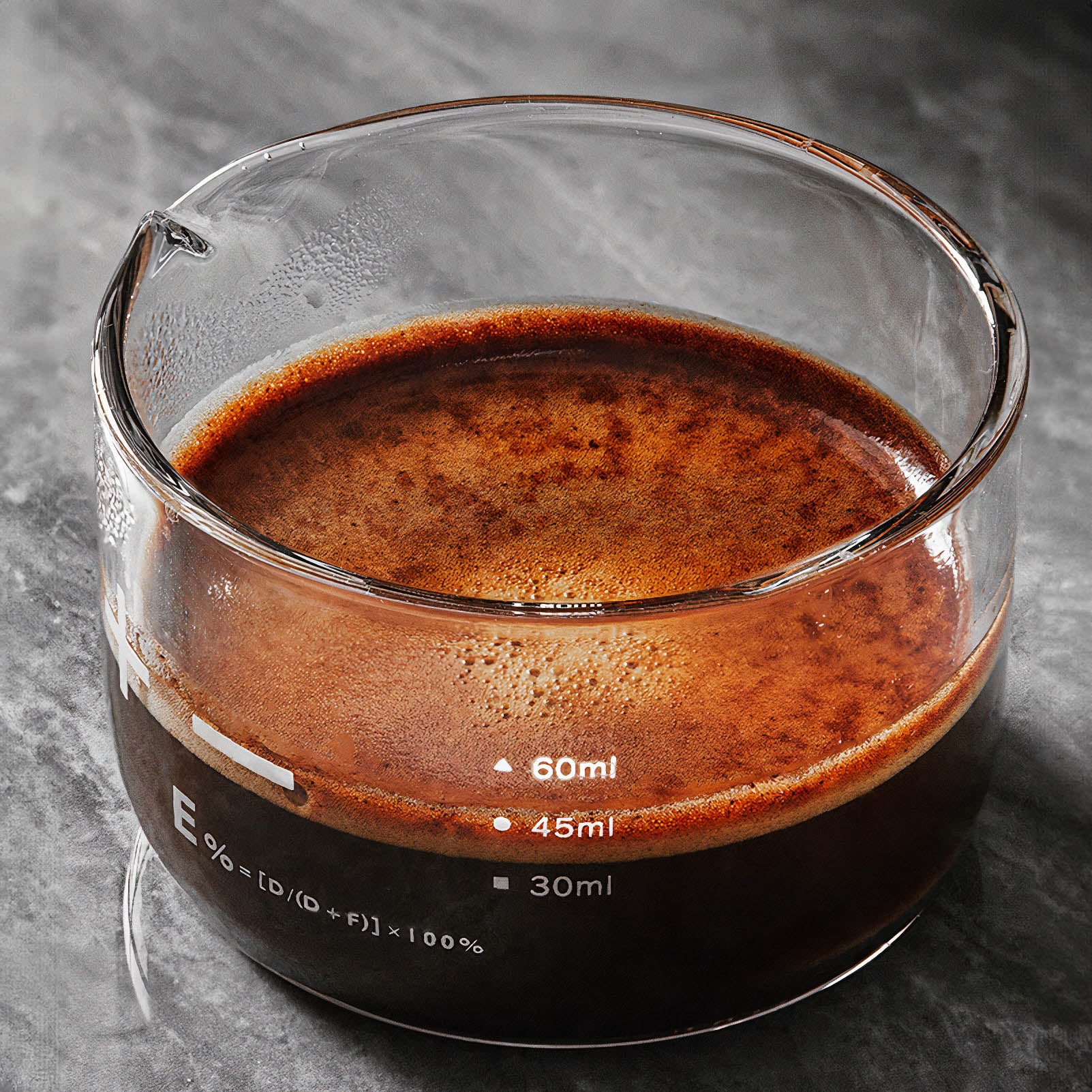 Espresso Shot Glass with Measuring Scale MUVNA