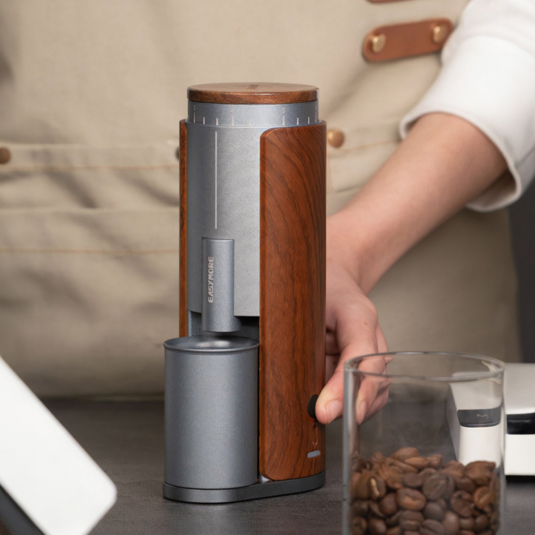 Portable Rechargeable Coffee Grinder Electric Hand Brew - Lastaforest