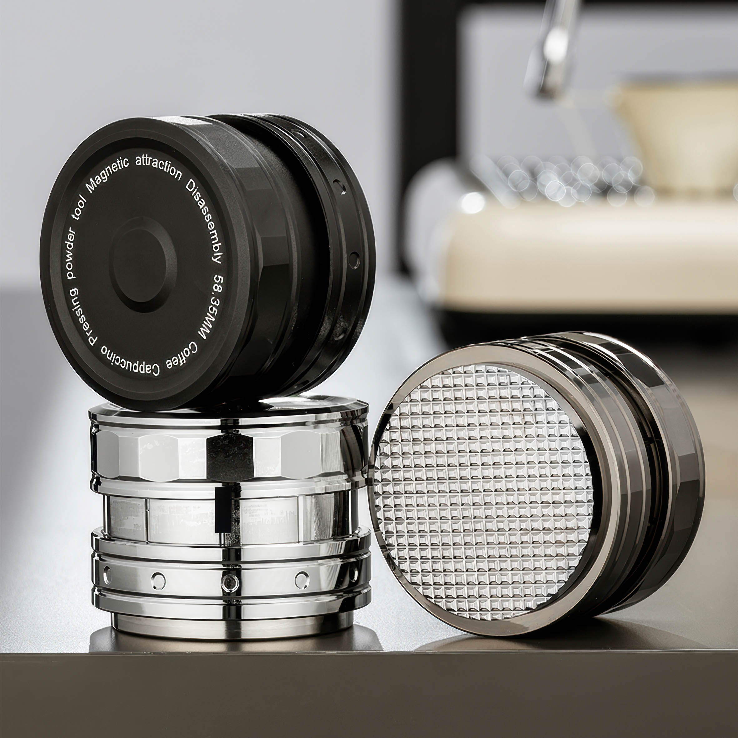 UFO Gravity Tamper with 2 Bottom Types - Thumbnail 3