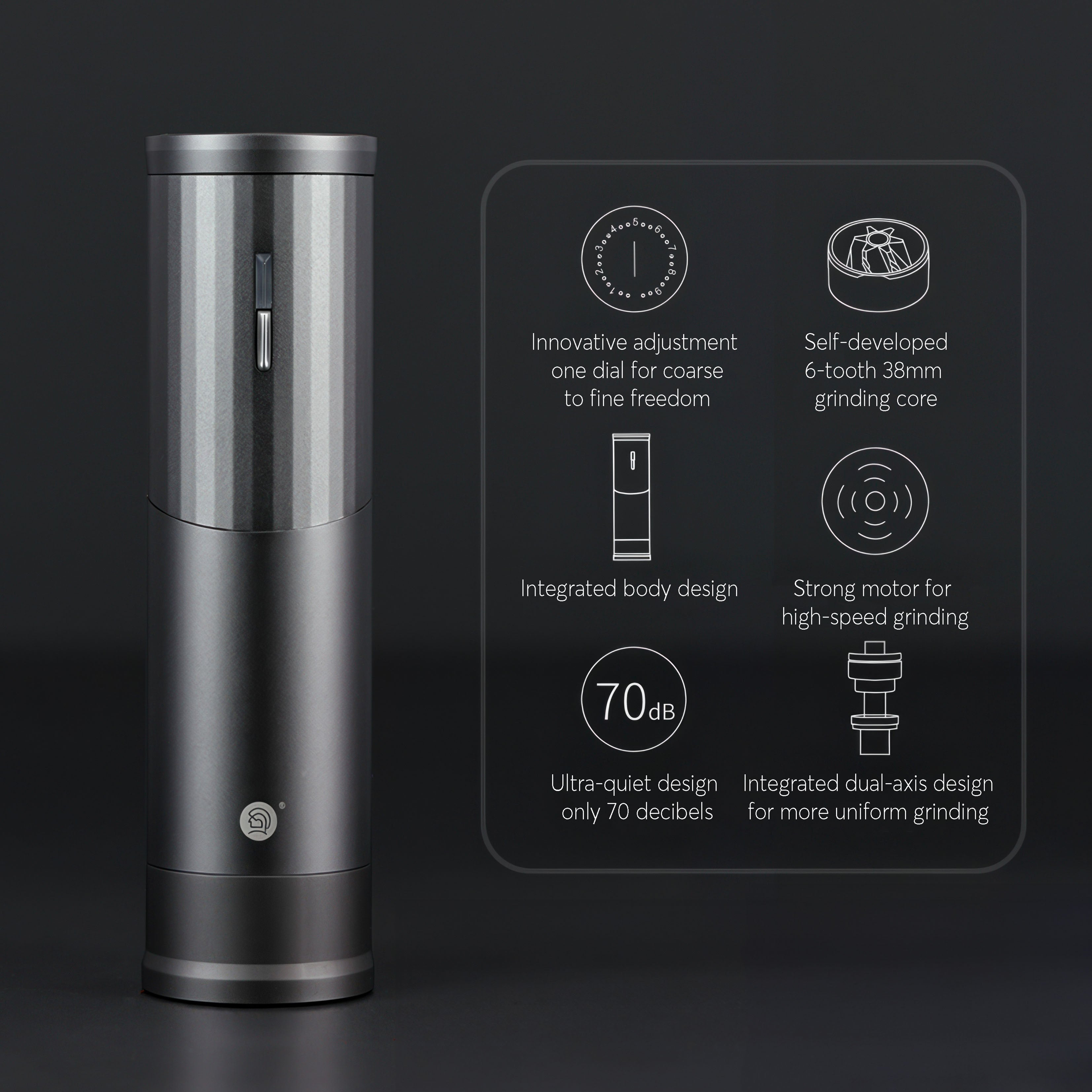 Portable Coffee Grinder for Precision Brewing – Lastaforest