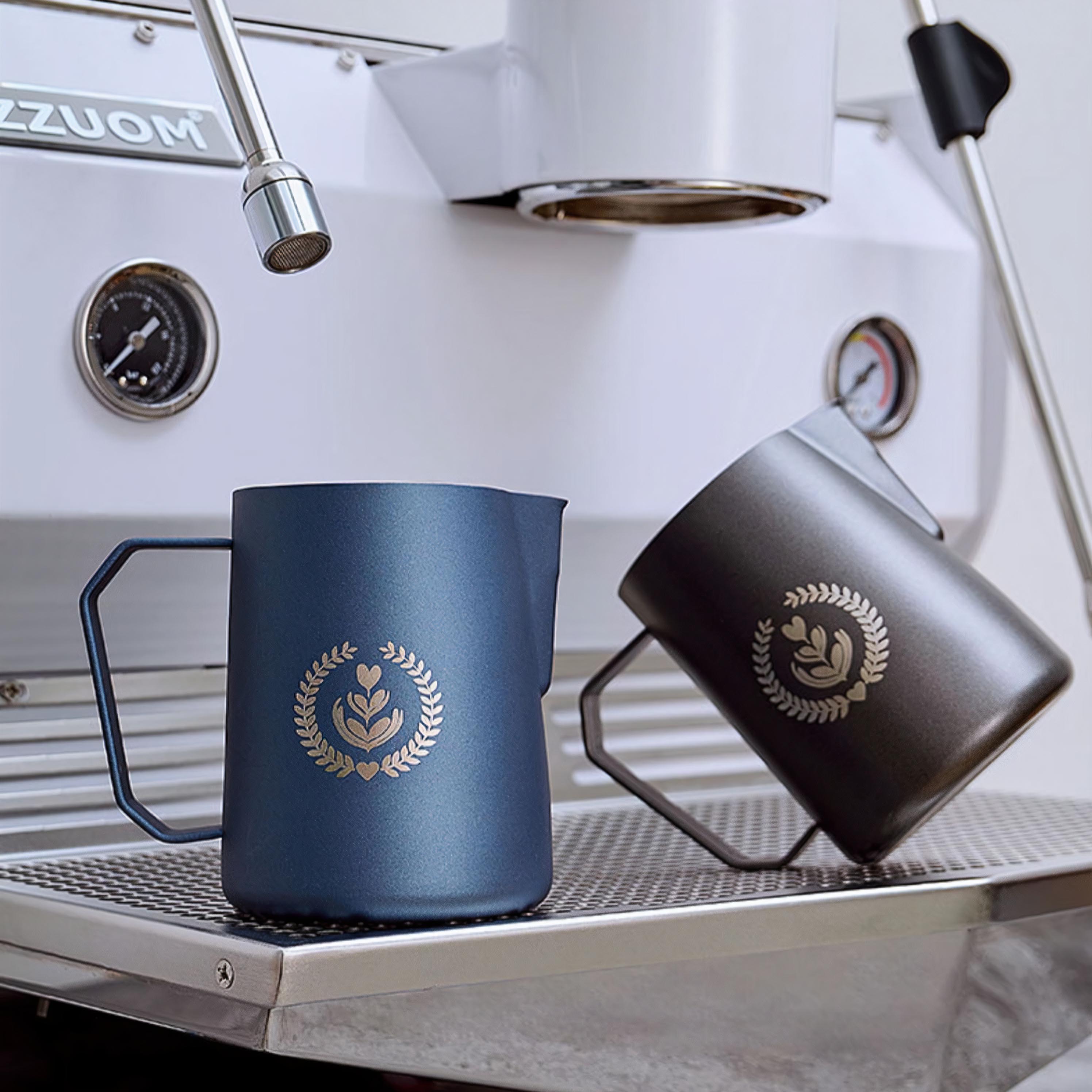 Non-Stick Latte Art Milk Jug for Cappuccino and Coffee Ver II - MUVNA - Lastaforest
