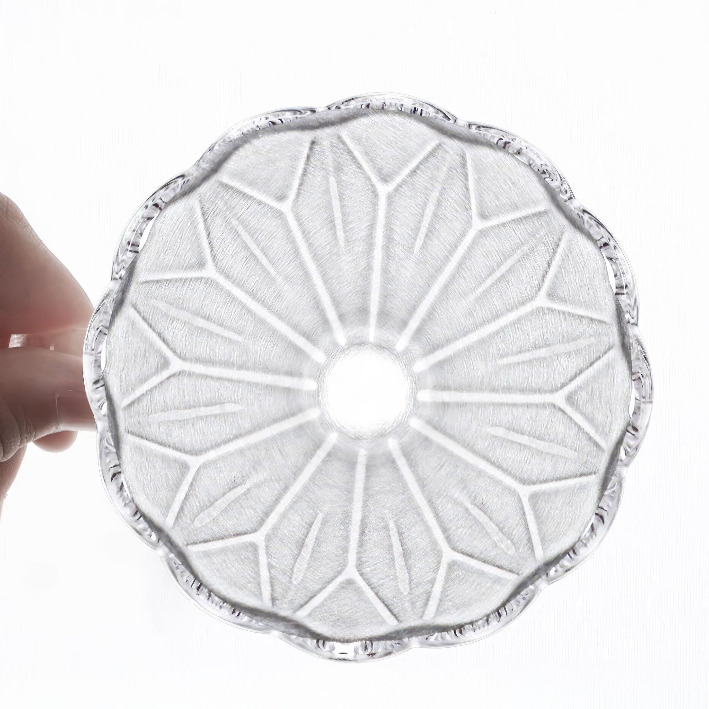 Kaffeefilter mit Prisma-Form und Diamantmuster