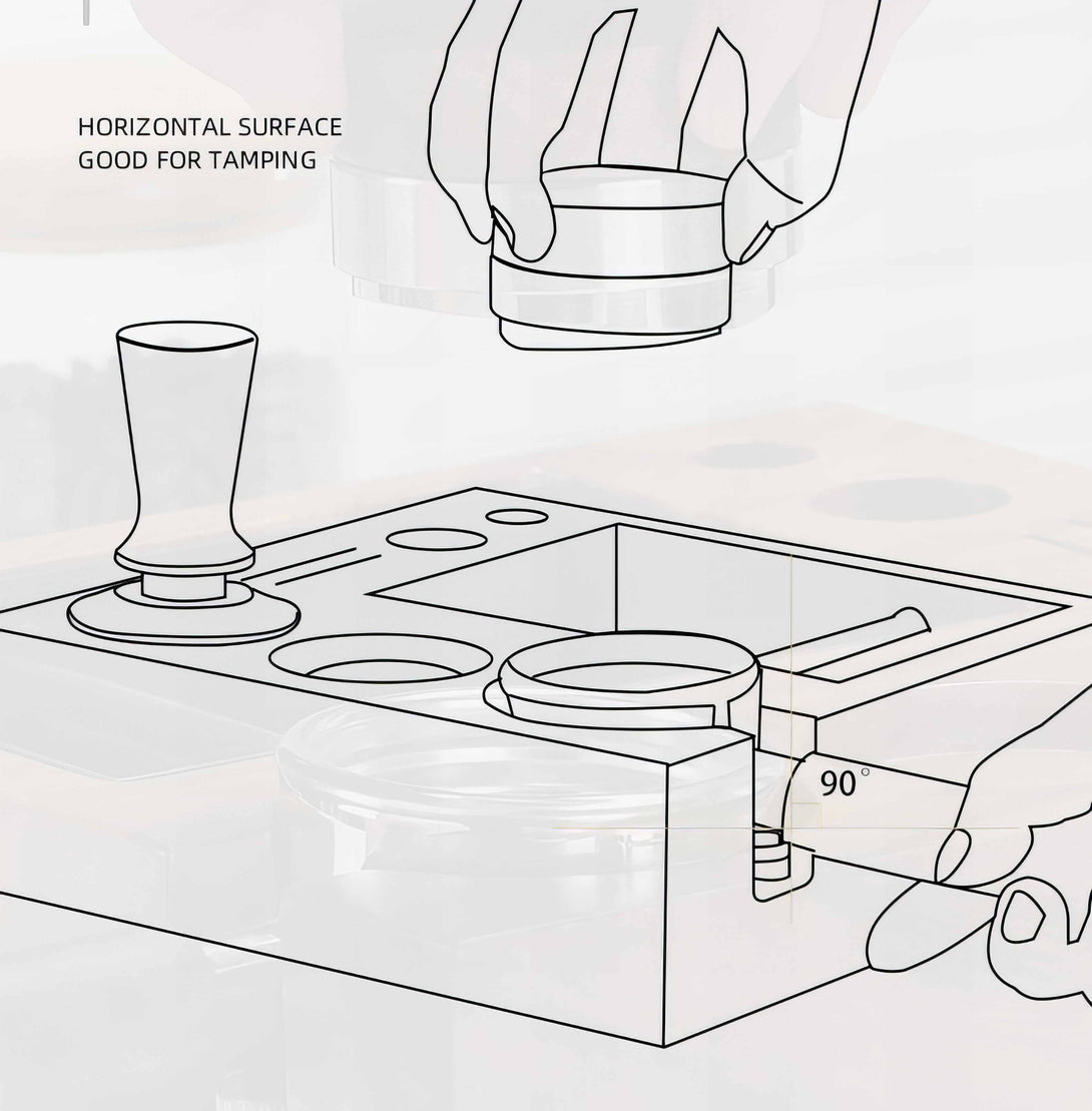 Espresso Coffee Organizer Box For Barista