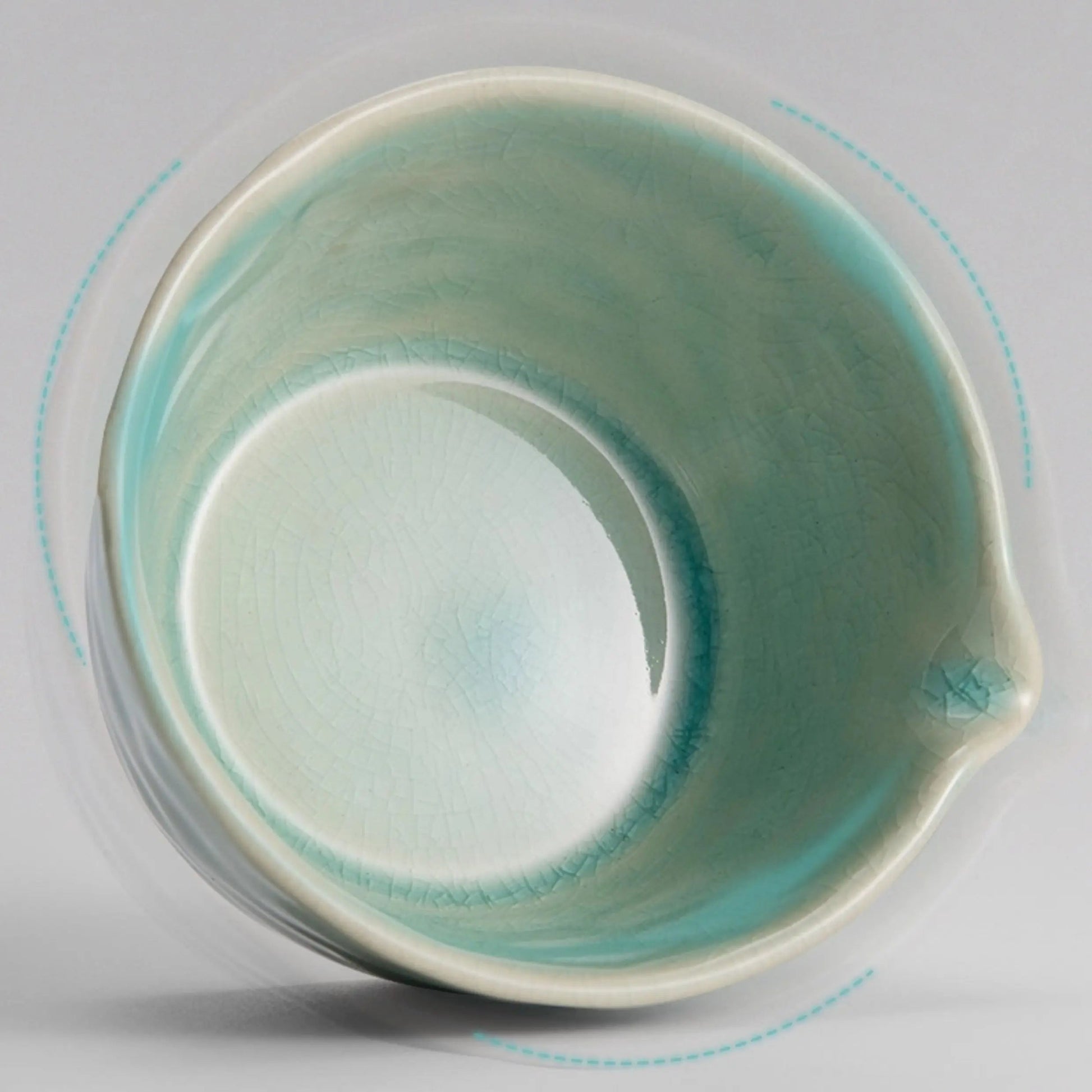 MUVNA espresso cup, ceramic ice crackle, ounce cup, measuring cup, smell tasting cup