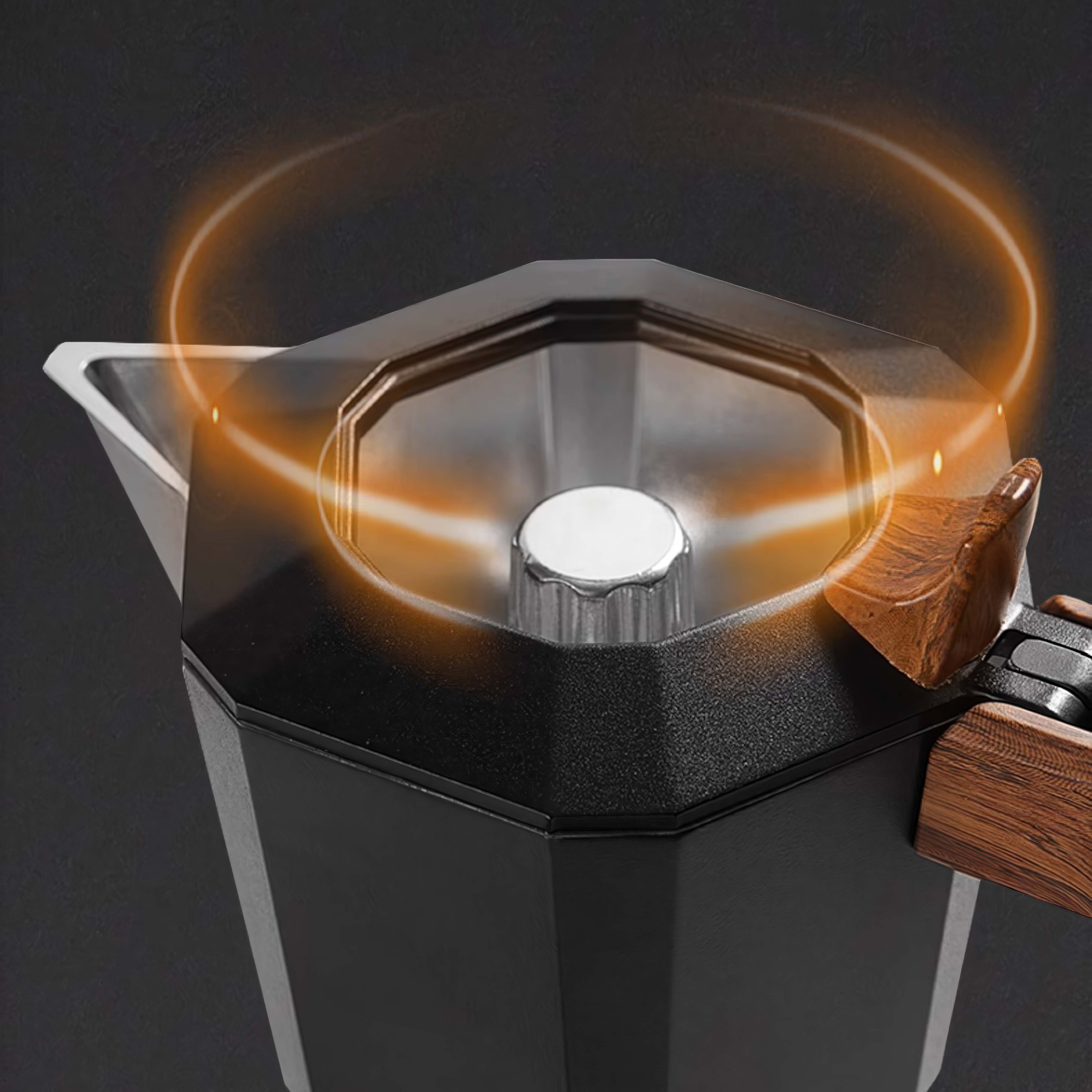 High-Pressure Moka Pot Espresso Maker — Double Valve | Lastaforest