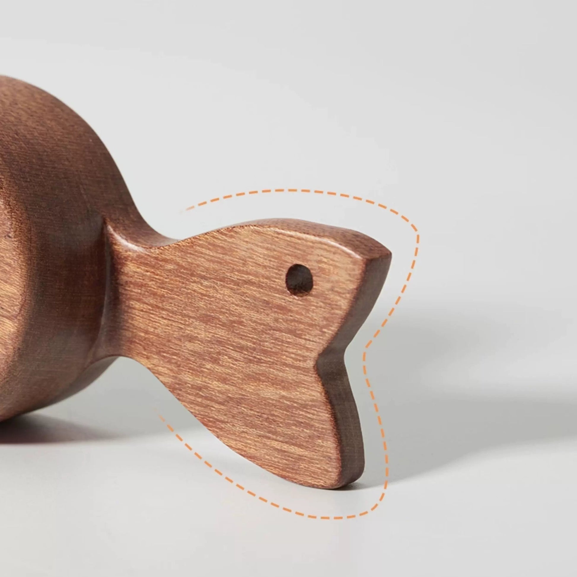 MUVNA Coffee Spoon Walnut Coffee Bean Measuring Spoon 10g Coffee Powder Measuring Small Spoon Called Bean Wood Spoon
