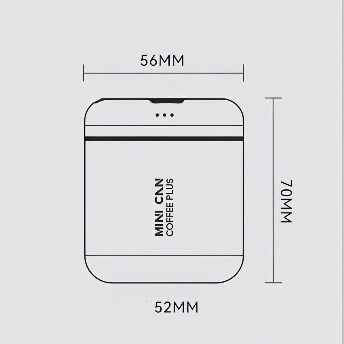 Portable Travel Coffee Bean Canister