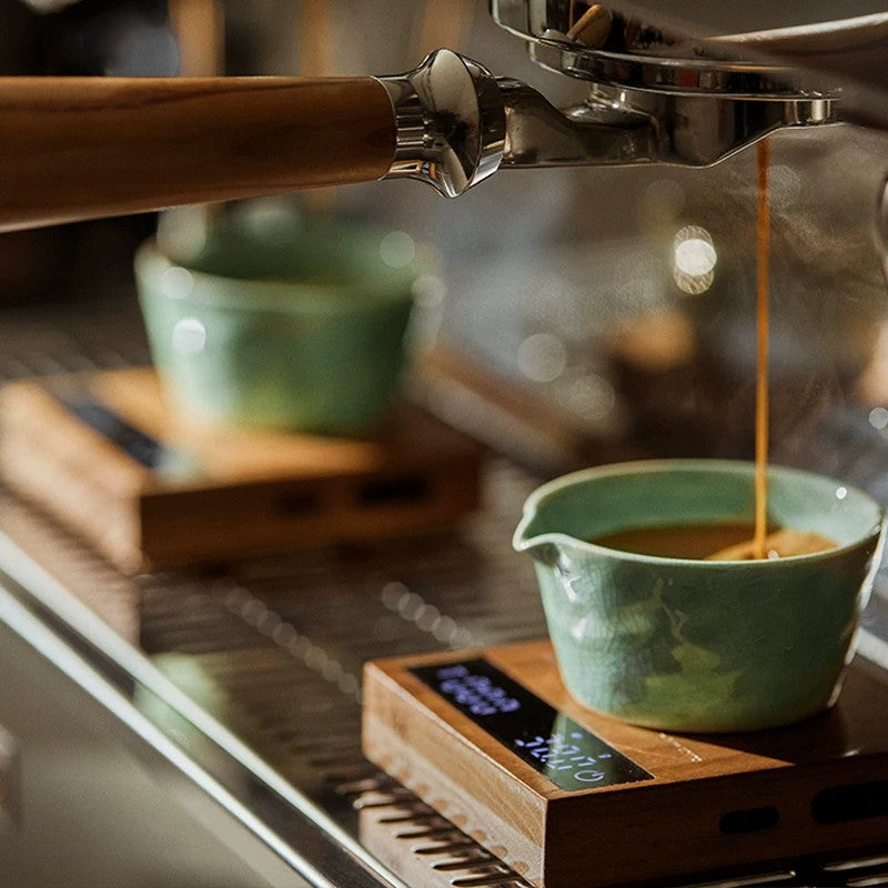 Crackled Glaze Ceramic Espresso Cup