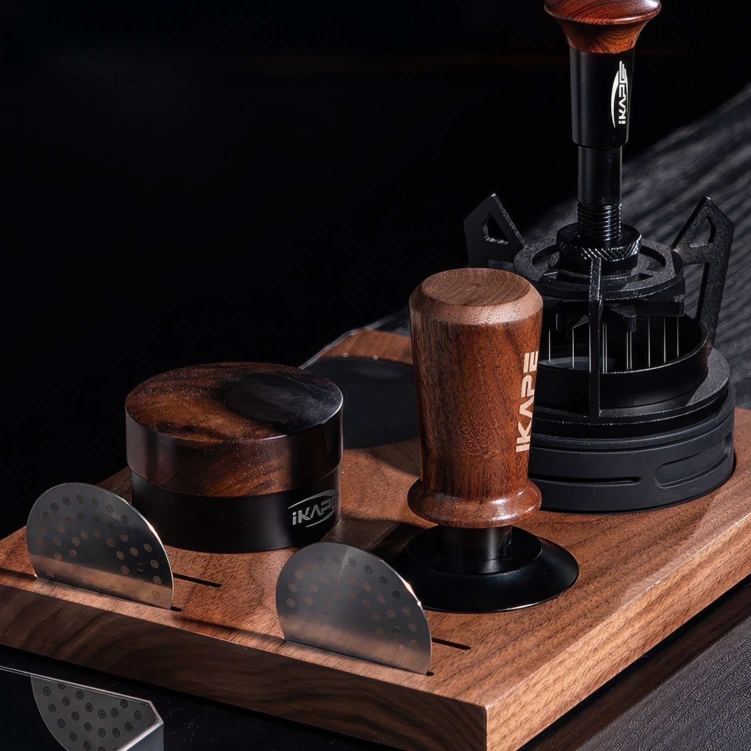 Black Edition Calibrated Coffee Tamper