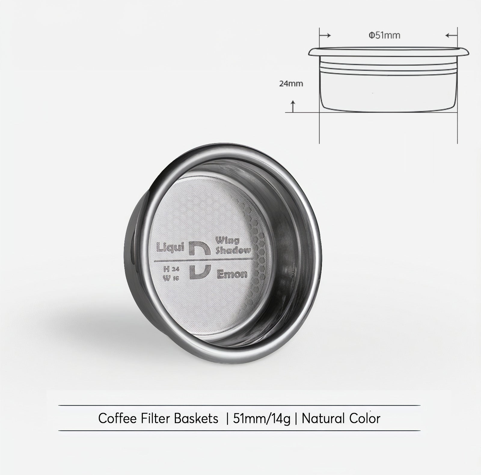 Coffee Filter Baskets Portafilter For Home Barista Accessorie - MUVNA - Lastaforest