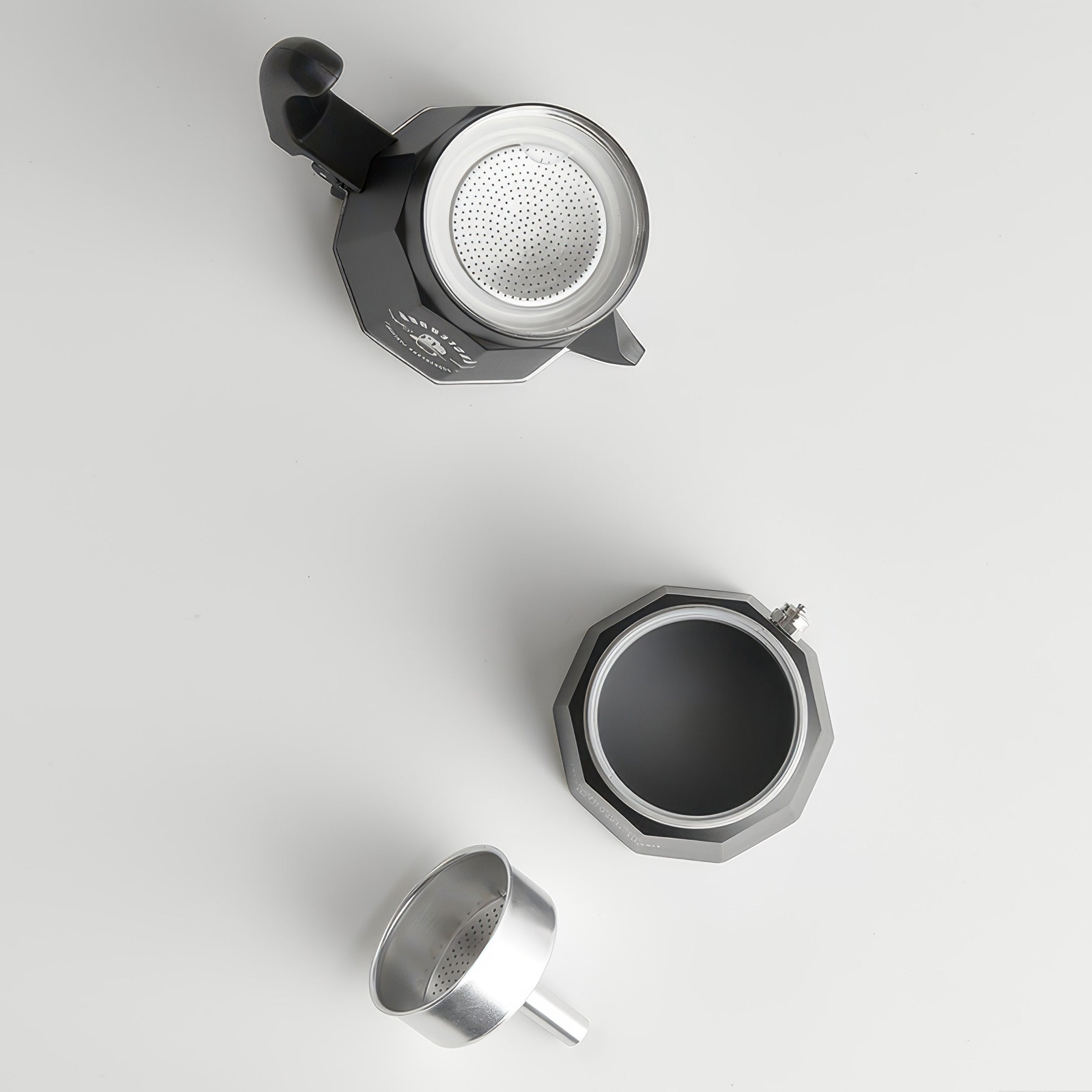 Travel Coffee Case with Moka Pot & Manual Grinder